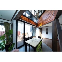 リビングにインナーテラス