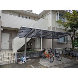 サイクルポート設置工事