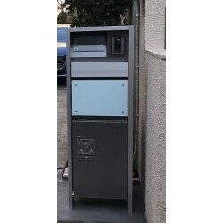 門柱取替え工事(宅配ボックス設置)