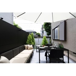 外構工事：大人が憩うラグジュアリーなオープンテラス
