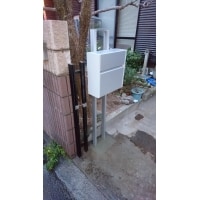 埋め込みポストの交換と移設