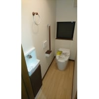 トイレ・洗面所を一新、浴室の寒さ対策に暖房機を取付