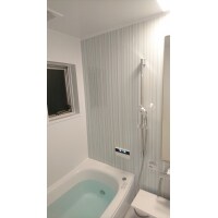 タイル張りのお風呂と洗面所を快適空間へリフォーム