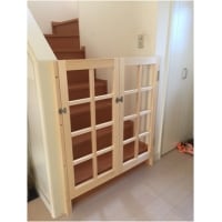 階段ゲート設置工事