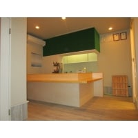 カフェカウンター改修工事