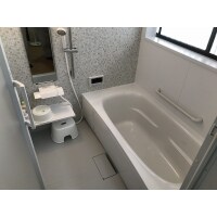 オシャレであったかいバスルームに!