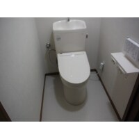 お掃除しやすいトイレ