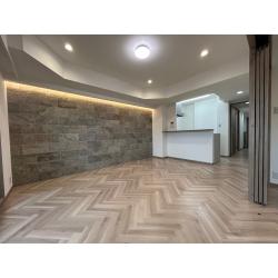 北欧テイストで温かみのある空間に