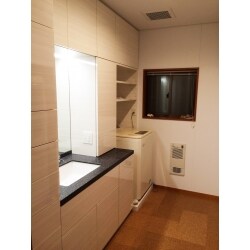 使いやすい洗面脱衣室へ
