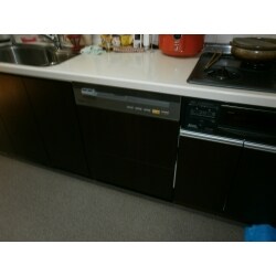 外国製の食器洗い乾燥機を国産品へ変更。