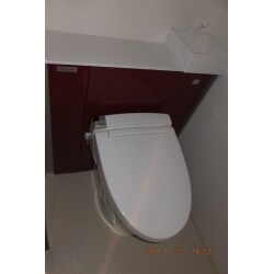 収納スペースを確保してスッキリとしたトイレリフォーム