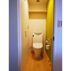 カフェにあるようなトイレ