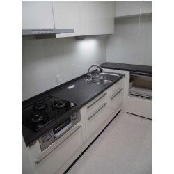 機能性が高く、清掃性が良いキッチン