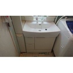 川西市 H邸 洗面化粧台取替(台のみ)