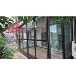 川西市　K邸　サンルーム組立工事