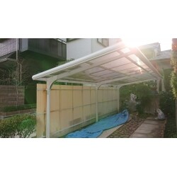 西宮市　T邸　カーポート波板取り替え