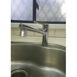 箕面市 Ｋ邸 キッチン 水栓及びホース取替