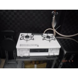 コンロ・換気扇の取替工事を行いました。