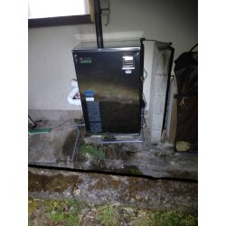 能勢町　M邸　石油給湯機取替工事