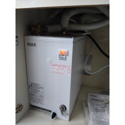堺市　H邸　洗面台用　電気温水器　取付工事
