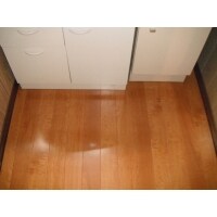 川西市 K邸 洗面廊下床貼り替えリフォーム