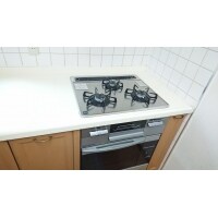 池田市 D邸 オーブン及びガラストップコンロ取替