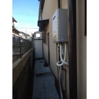 川西市 M邸 エコ給湯器 取替工事