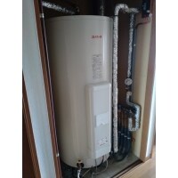 川西市 マンション 電気温水器 取替工事