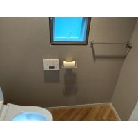 伊丹市 K邸 トイレ手洗撤去・クロスCFシート張替工事