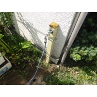 川西市　A邸　水栓柱　取付工事