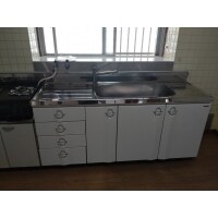 川西市 社宅 流し台 取替工事