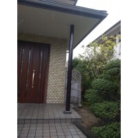 川西市 O邸 玄関屋根支柱 取替工事