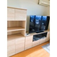 豊中市 T邸 収納式テレビボード設置工事