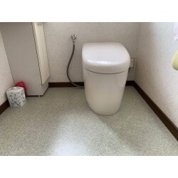 タンクレスになりスッキリコンパクトになりました。