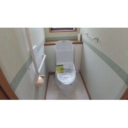 最新のトイレにリモデルしました。