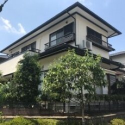 外壁塗装　破風板金　樋工事　軒天カバー