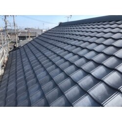 貝塚市　屋根葺き替え工事　ルーガ雅