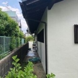 兵庫県芦屋市　外壁シリコン塗装工事