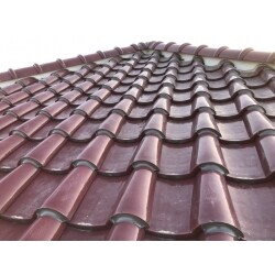 東大阪市　7寸丸施工　棟板金交換工事