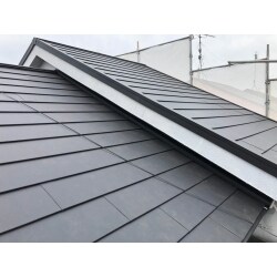 和泉市　スーパーガルテクトへ屋根葺き替え工事