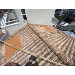 大阪市旭区　屋根補修　天窓撤去工事