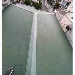 箕面市　コロニアルグラッサへ屋根葺き替え工事