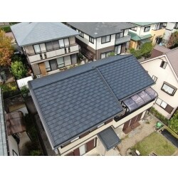 四條畷市　大屋根ルーガ鉄平へ葺き替え工事