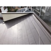 吹田市 カバー工法・棟板金積替え工事
