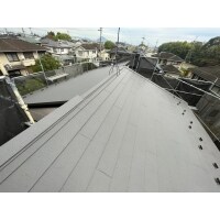 滋賀県守山市 ガルテクトへ葺き替え工事