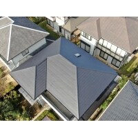 兵庫県神戸市 ガルテクトへ屋根重ね葺き工事