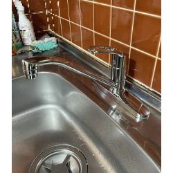 KVK　台付き　シングルレバー