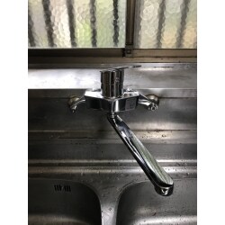 エコ水栓で使いやすく省エネになりました。