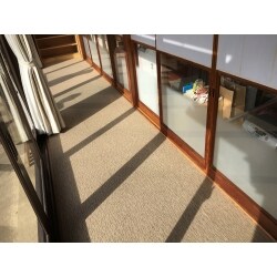 広縁カーペット張替工事