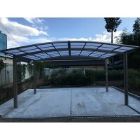 2台用の駐車場を作りました